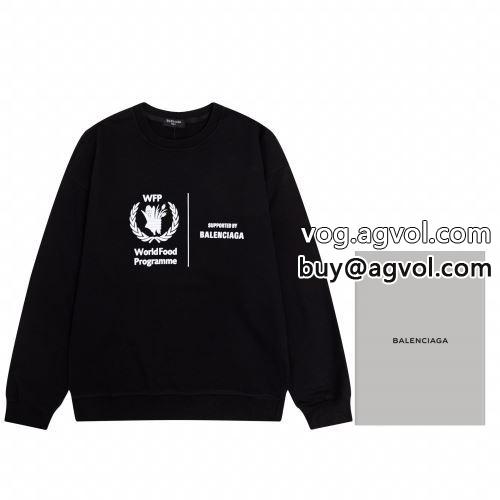 バレンシアガスーパーコピー お買い得新作 人気定番2022 プルオーバーパーカー BALENCIAGAコピー 2色可選-1