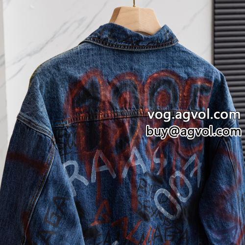 爆買い得価2022 バレンシアガコピー デニムジャケット 超激得正規品BALENCIAGAブランド 偽物 通販-7