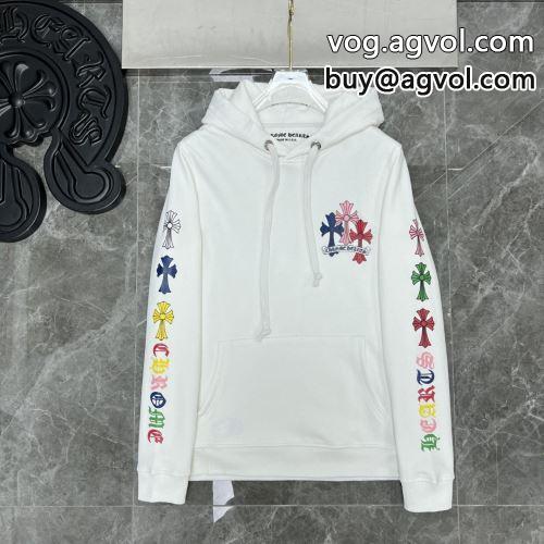 パーカーCHROME HEARTSブランドコピー 新作入荷2022 2色可選 数量限定新作登場 クロムハーツコピーブランド-1