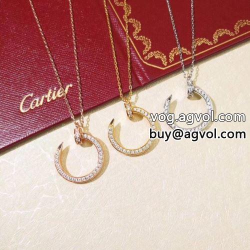 抜群な楽チン感ある大定番 カルティエ CARTIER ブランド 偽物 通販 2022春夏 ネックレス 2色可選