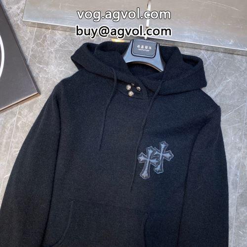 2022秋冬 秋のお出かけに最適 クロムハーツブランドコピー CHROME HEARTS パーカー 大特価 高級感漂わせる