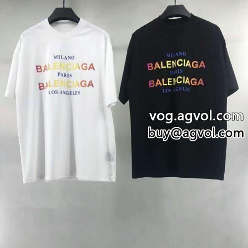 目玉商品 2色可選  バレンシアガコピー BALENCIAGAコピー 半袖Tシャツ  2022 バリエーションに富む 