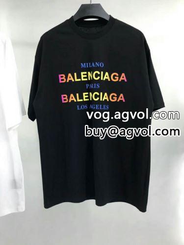 目玉商品 2色可選  バレンシアガコピー BALENCIAGAコピー 半袖Tシャツ  2022 バリエーションに富む