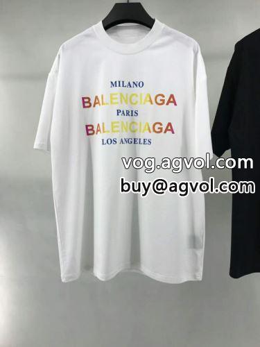 目玉商品 2色可選  バレンシアガコピー BALENCIAGAコピー 半袖Tシャツ  2022 バリエーションに富む