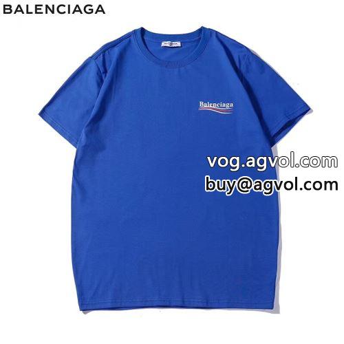 バレンシアガコピー  大好評? 一番人気の新作はこれ 多色可選  BALENCIAGAコピー 半袖Tシャツ