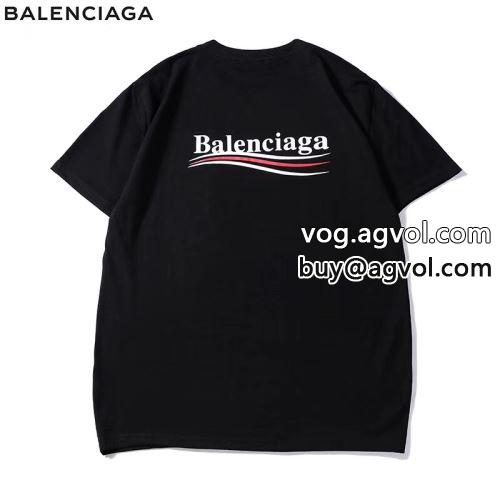 バレンシアガコピー  大好評? 一番人気の新作はこれ 多色可選  BALENCIAGAコピー 半袖Tシャツ
