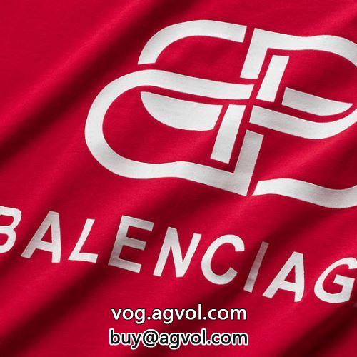 コーデ 知的なムードを演出 半袖Tシャツ 3色可選 2022【人気ブログ掲載】 BALENCIAGAコピー バレンシアガコピー