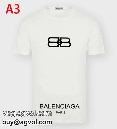 多色可選 バレンシアガコピー 暖かみのある肌触り 半袖Tシャツ  BALENCIAGAコピー 2022 主役になる存在感