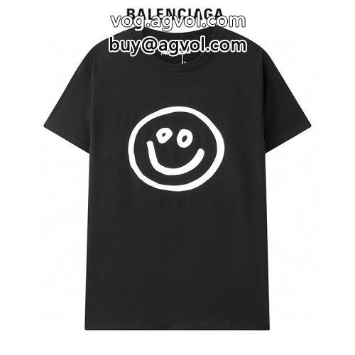  バレンシアガコピー 2色可選 落ち着いた質感 半袖Tシャツ 強い魅力を感じる一枚  BALENCIAGAコピー 2022 