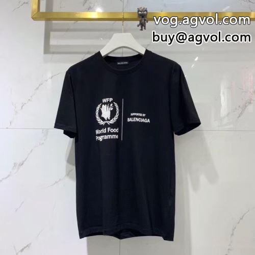  個性的なデザイン BALENCIAGAコピー 半袖Tシャツ 2色可選  優しい色合い バレンシアガコピー 2022 