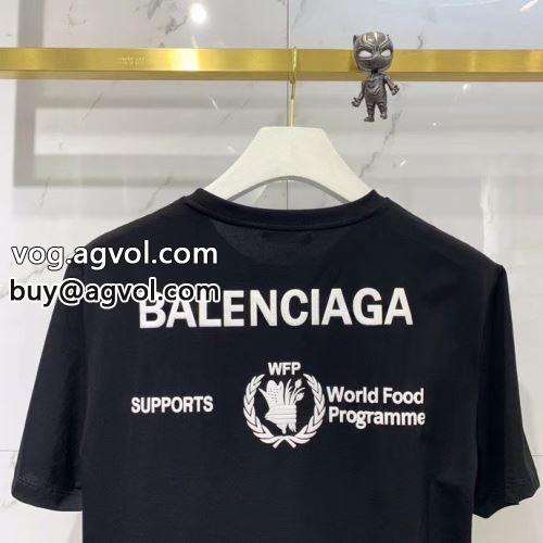 個性的なデザイン BALENCIAGAコピー 半袖Tシャツ 2色可選  優しい色合い バレンシアガコピー 2022