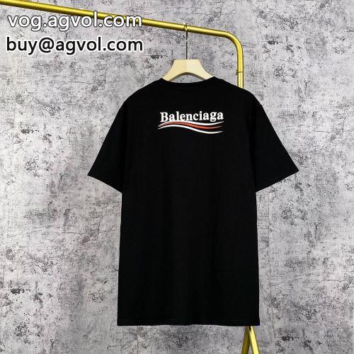  BALENCIAGAコピー 2022 半袖Tシャツ ドライ 多色可選 バレンシアガコピー 柔らかな質感  
