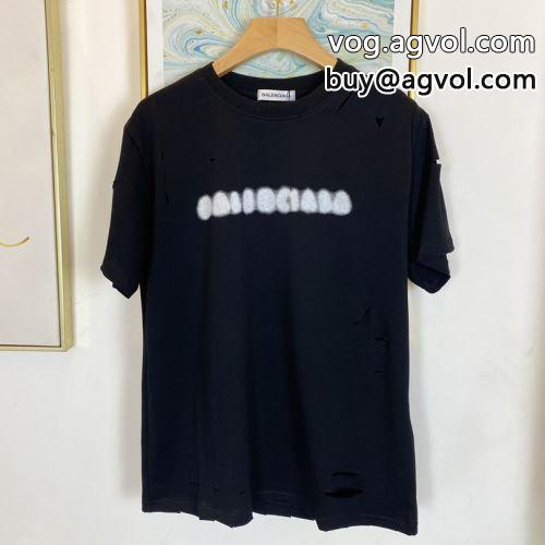  バレンシアガコピー 利便性に優れ 半袖Tシャツ 2022 BALENCIAGAコピー スタイリッシュな印象 