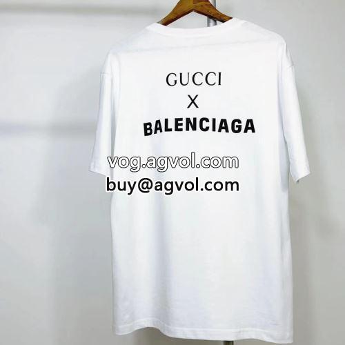 高級感を備えている 2色可選 半袖Tシャツ 限量販売  BALENCIAGAコピー バレンシアガコピー 2022