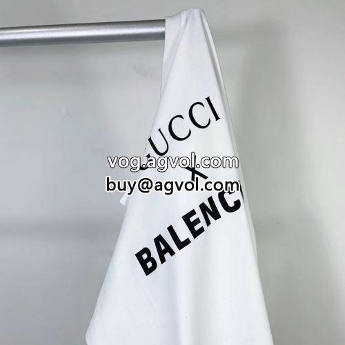 高級感を備えている 2色可選 半袖Tシャツ 限量販売  BALENCIAGAコピー バレンシアガコピー 2022