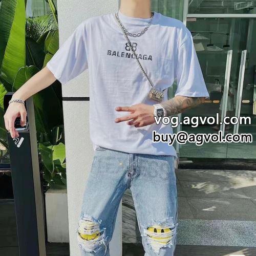 2色可選  バレンシアガコピー BALENCIAGAコピー 2022 定番 半袖Tシャツ 流通限定モデル