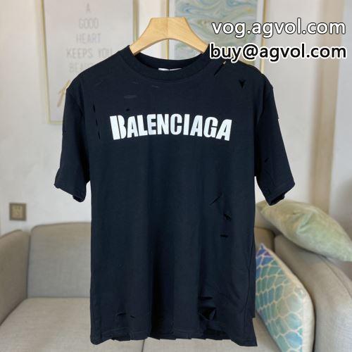  限量販売 吸汗性に優れ 半袖Tシャツ BALENCIAGAコピー 2022 3色可選 バレンシアガコピー  
