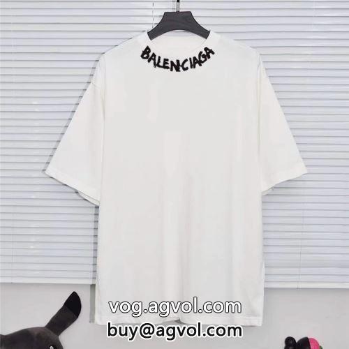 半袖Tシャツ スタイリッシュな印象 数に限りがある 2色可選 BALENCIAGAコピー 2022 バレンシアガコピー