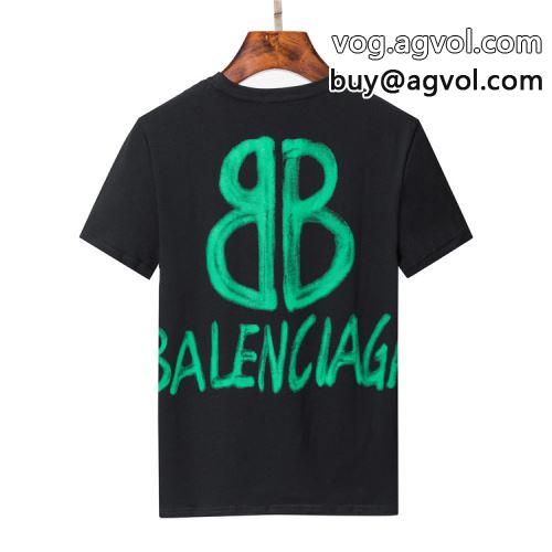  BALENCIAGAコピー 上品な雰囲気  2色可選 半袖Tシャツ 超激得品質保証 バレンシアガコピー 2022 