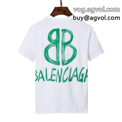 BALENCIAGAコピー 上品な雰囲気  2色可選 半袖Tシャツ 超激得品質保証 バレンシアガコピー 2022