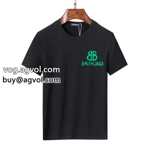 BALENCIAGAコピー 上品な雰囲気  2色可選 半袖Tシャツ 超激得品質保証 バレンシアガコピー 2022