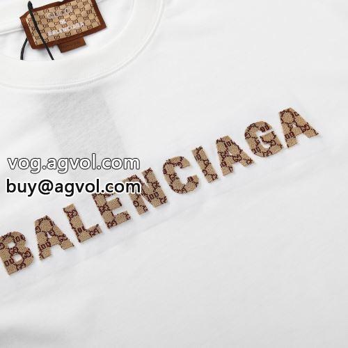 デザイン性の高い BALENCIAGAコピー 2色可選 半袖Tシャツ 魅惑 バレンシアガコピー 2022