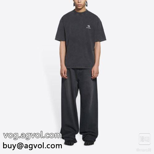 バレンシアガコピー 今一番HOTな新品 BALENCIAGAコピー 2022 半袖Tシャツ カジュアル