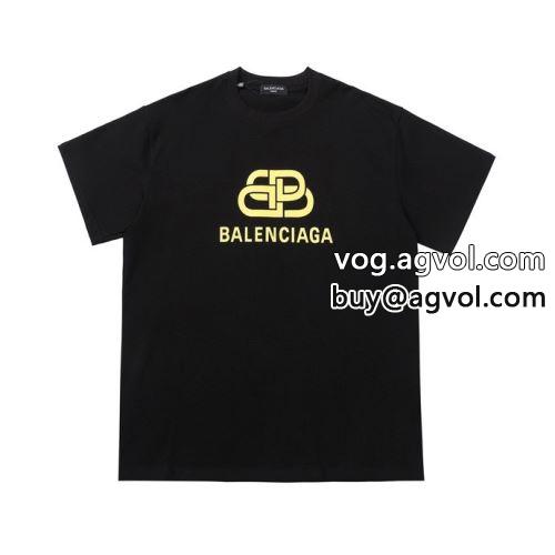 バリエーションに富む 2022 高品質 3色可選  半袖Tシャツ BALENCIAGAコピー  バレンシアガコピー
