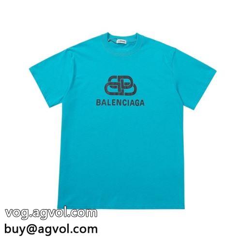 バリエーションに富む 2022 高品質 3色可選  半袖Tシャツ BALENCIAGAコピー  バレンシアガコピー