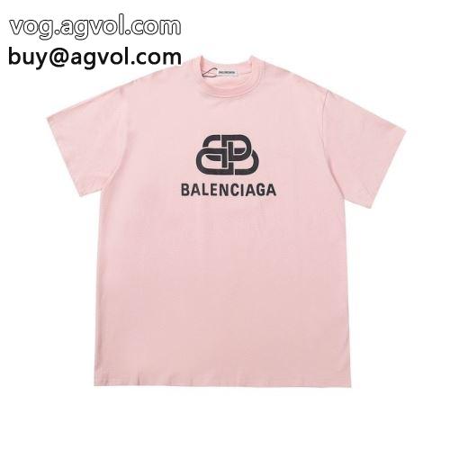 バリエーションに富む 2022 高品質 3色可選  半袖Tシャツ BALENCIAGAコピー  バレンシアガコピー