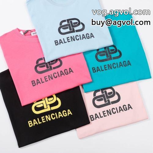 バリエーションに富む 2022 高品質 3色可選  半袖Tシャツ BALENCIAGAコピー  バレンシアガコピー