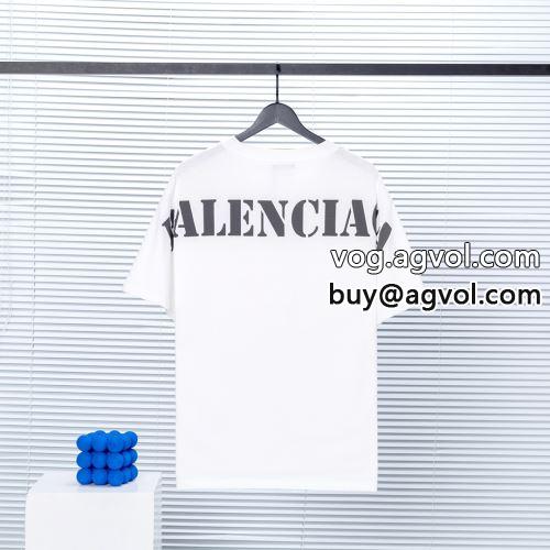  収縮性のある 2022 バレンシアガコピー 半袖Tシャツ 2色可選 BALENCIAGAコピー 抜群な楽チン感ある大定番