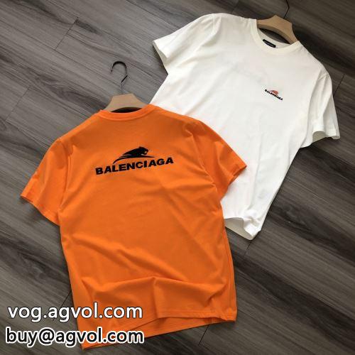 2色可選  乾きやすい 半袖Tシャツ BALENCIAGAコピー 大絶賛！ バレンシアガコピー 2022