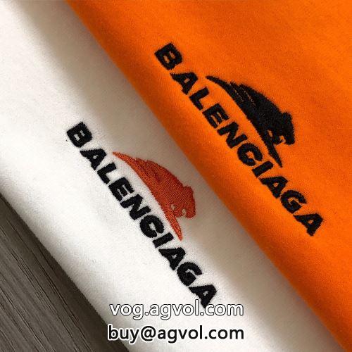 2色可選  乾きやすい 半袖Tシャツ BALENCIAGAコピー 大絶賛！ バレンシアガコピー 2022
