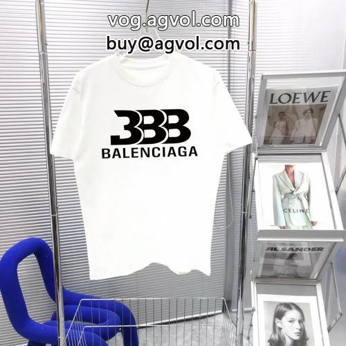2022 頑丈な素材  バレンシアガコピー 半袖Tシャツ 3色可選 BALENCIAGAコピー 大人のセンスを感じさせる