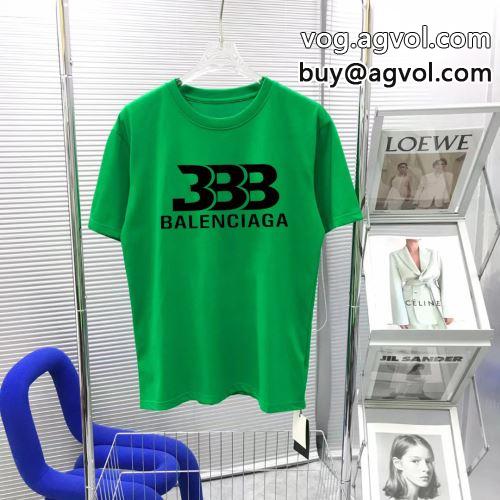 2022 頑丈な素材  バレンシアガコピー 半袖Tシャツ 3色可選 BALENCIAGAコピー 大人のセンスを感じさせる