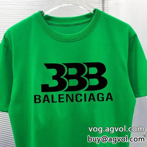 2022 頑丈な素材  バレンシアガコピー 半袖Tシャツ 3色可選 BALENCIAGAコピー 大人のセンスを感じさせる