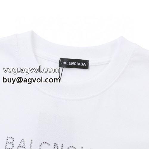 快適な着心地 2022 2色可選  半袖Tシャツ バレンシアガコピー  BALENCIAGAコピー 強い魅力を感じる一枚