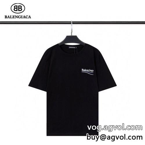 お出かけに最適 BALENCIAGAコピー 2022 半袖Tシャツ 2色可選  優美なお出かけスタイル バレンシアガコピー