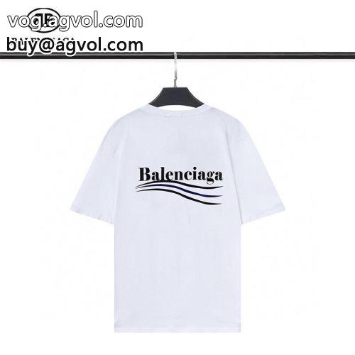 お出かけに最適 BALENCIAGAコピー 2022 半袖Tシャツ 2色可選  優美なお出かけスタイル バレンシアガコピー