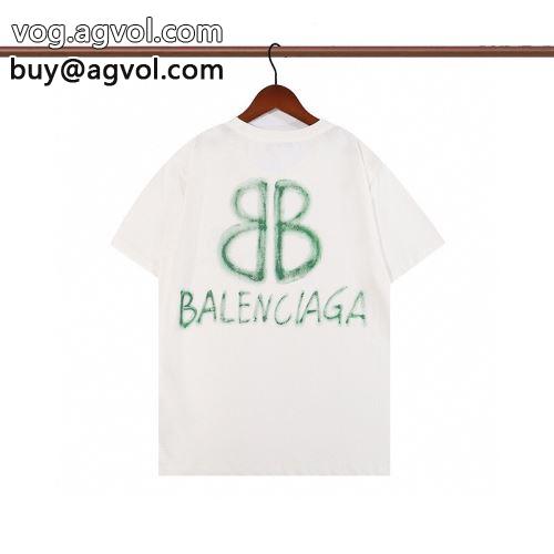 バレンシアガコピー 2色可選 お買い得品 2022 耐久性に優れ 半袖Tシャツ BALENCIAGAコピー