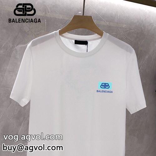 半袖Tシャツ 2色可選 バレンシアガコピー デザイン性の高い 2022 上品に着こなせ BALENCIAGAコピー