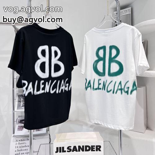  おしゃれに絶大な人気の 高品質 BALENCIAGAコピー 2色可選 バレンシアガコピー 2022 半袖Tシャツ 