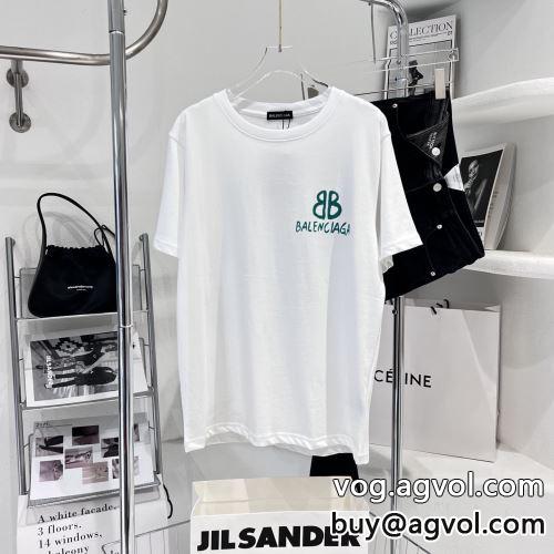 おしゃれに絶大な人気の 高品質 BALENCIAGAコピー 2色可選 バレンシアガコピー 2022 半袖Tシャツ