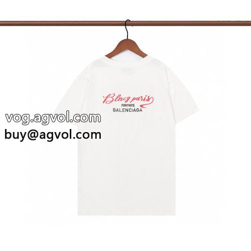 大人のセンスを感じさせる 2色可選 バレンシアガコピー 2022 半袖Tシャツ  BALENCIAGAコピー
