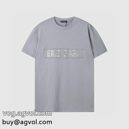 2022 バレンシアガコピー目玉商品 多色可選 半袖Tシャツ BALENCIAGAコピー 気軽にカジュアルに使える