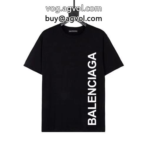  半袖Tシャツ 着回し度抜群 2色可選 バレンシアガコピー 2022 BALENCIAGAコピー 頑丈な素材   
