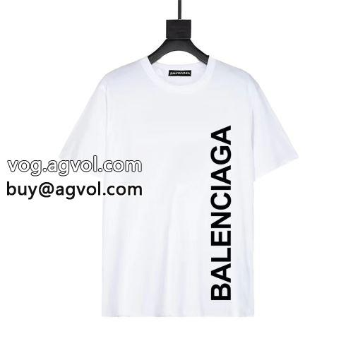 半袖Tシャツ 着回し度抜群 2色可選 バレンシアガコピー 2022 BALENCIAGAコピー 頑丈な素材