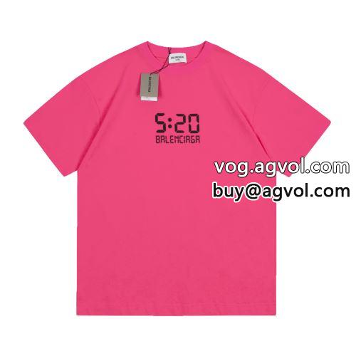落ち着いた質感 乾きやすい  BALENCIAGAコピー 2色可選  バレンシアガコピー 2022 半袖Tシャツ