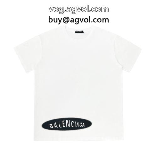 バレンシアガコピー 2色可選  もっとも高い人気を誇る 2022  モデル大絶賛? BALENCIAGAコピー  半袖Tシャツ
